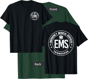 Tennessee EMS Emergency Medical Services EMT T-Shirt - T-Shirt | Forest