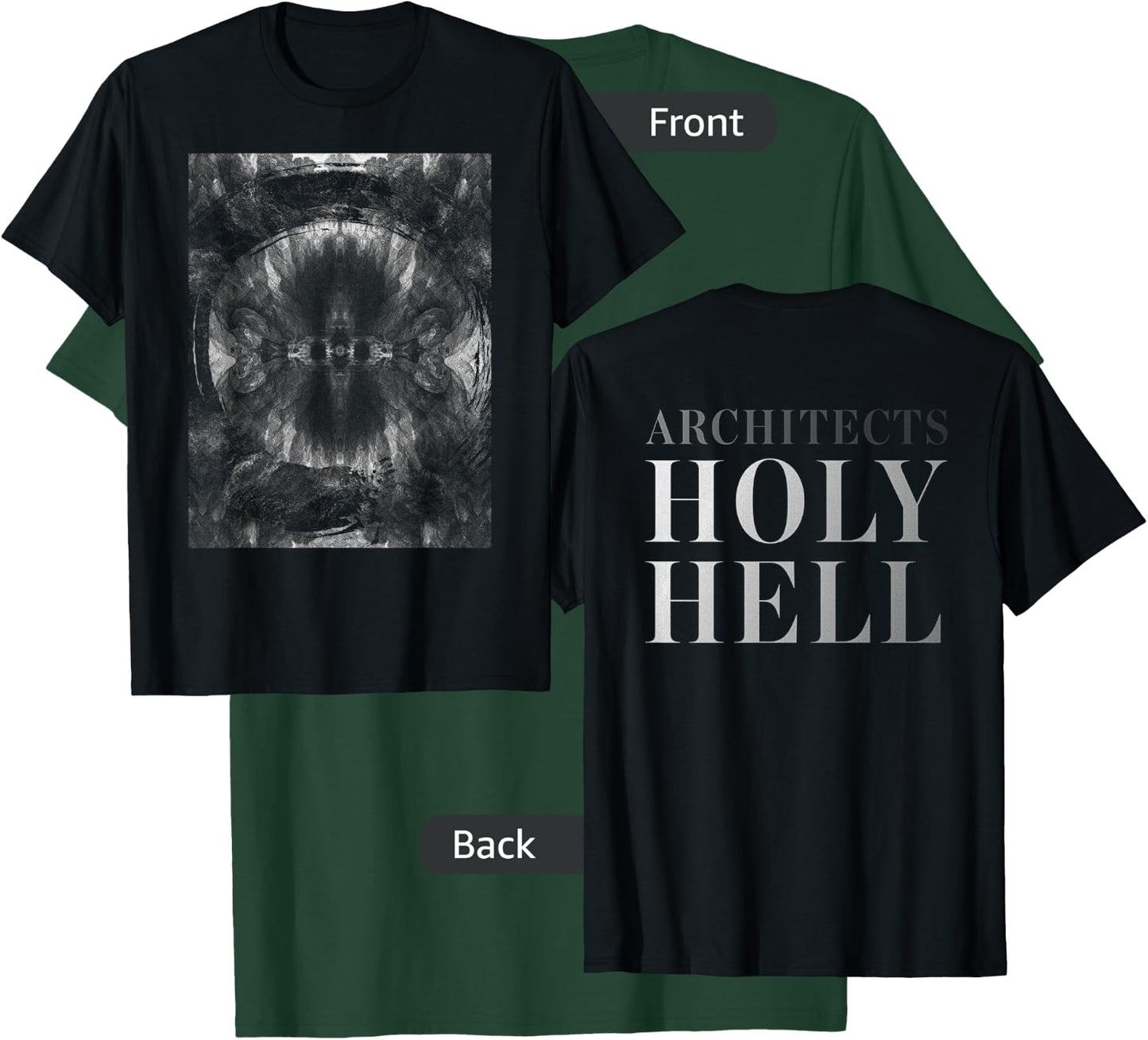 Architects - Holy Hell Album Cover - Official Merchandise T-Shirt - T-Shirt | Forest