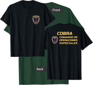 Honduran Police COBRA Special Force SWAT Honduras Army T-Shirt - T-Shirt | Forest