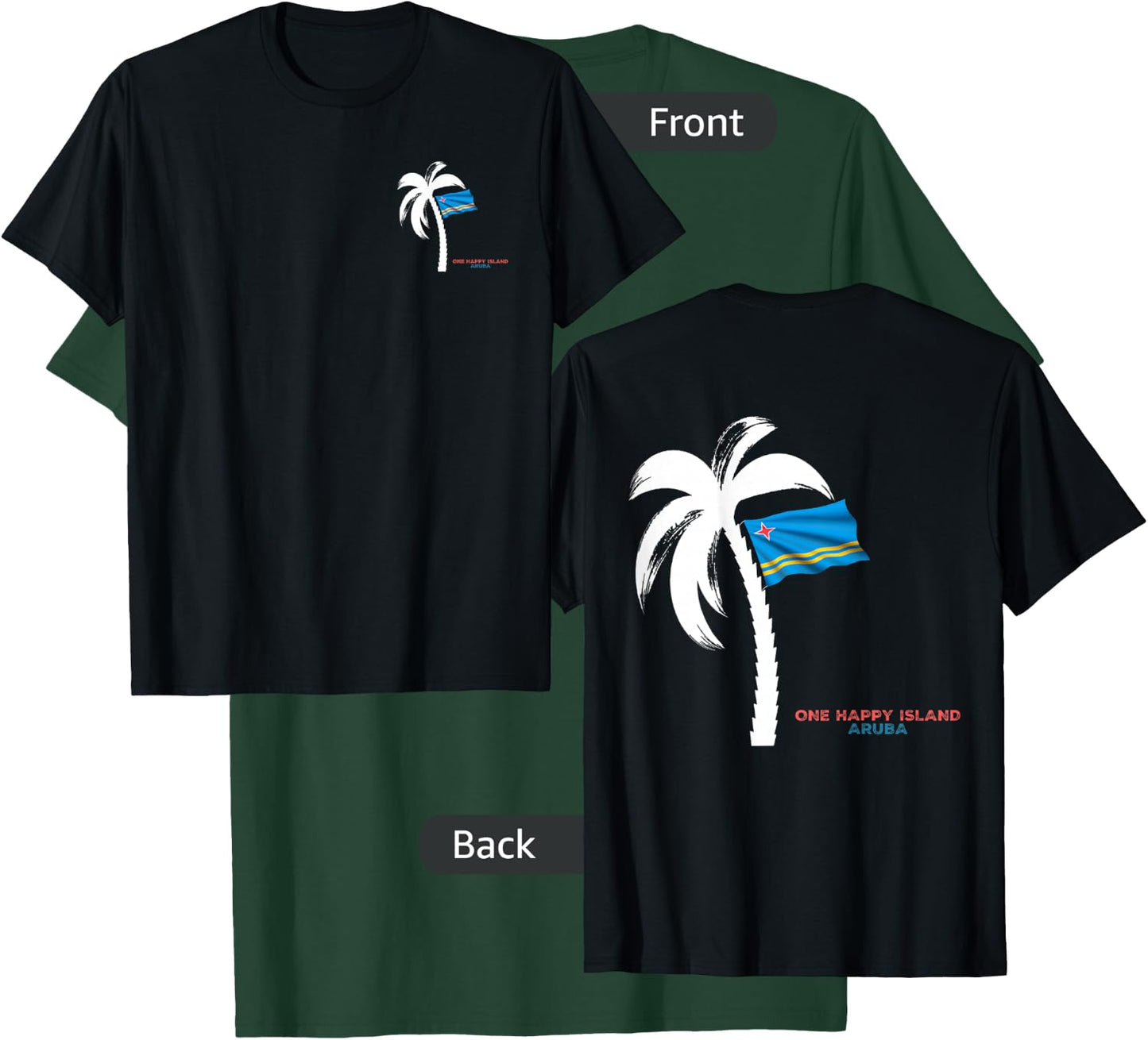 Aruba Relaxation T-Shirt - T-Shirt | Forest