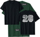 Number 28 Sports Jersey Player #28 Fan BACK PRINT Vintage T-Shirt - T-Shirt | Forest