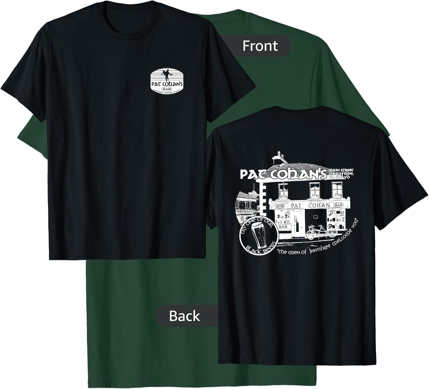 Quiet Man Movie - Cohan's Irish Pub Souvenir T-Shirt - T-Shirt | Forest