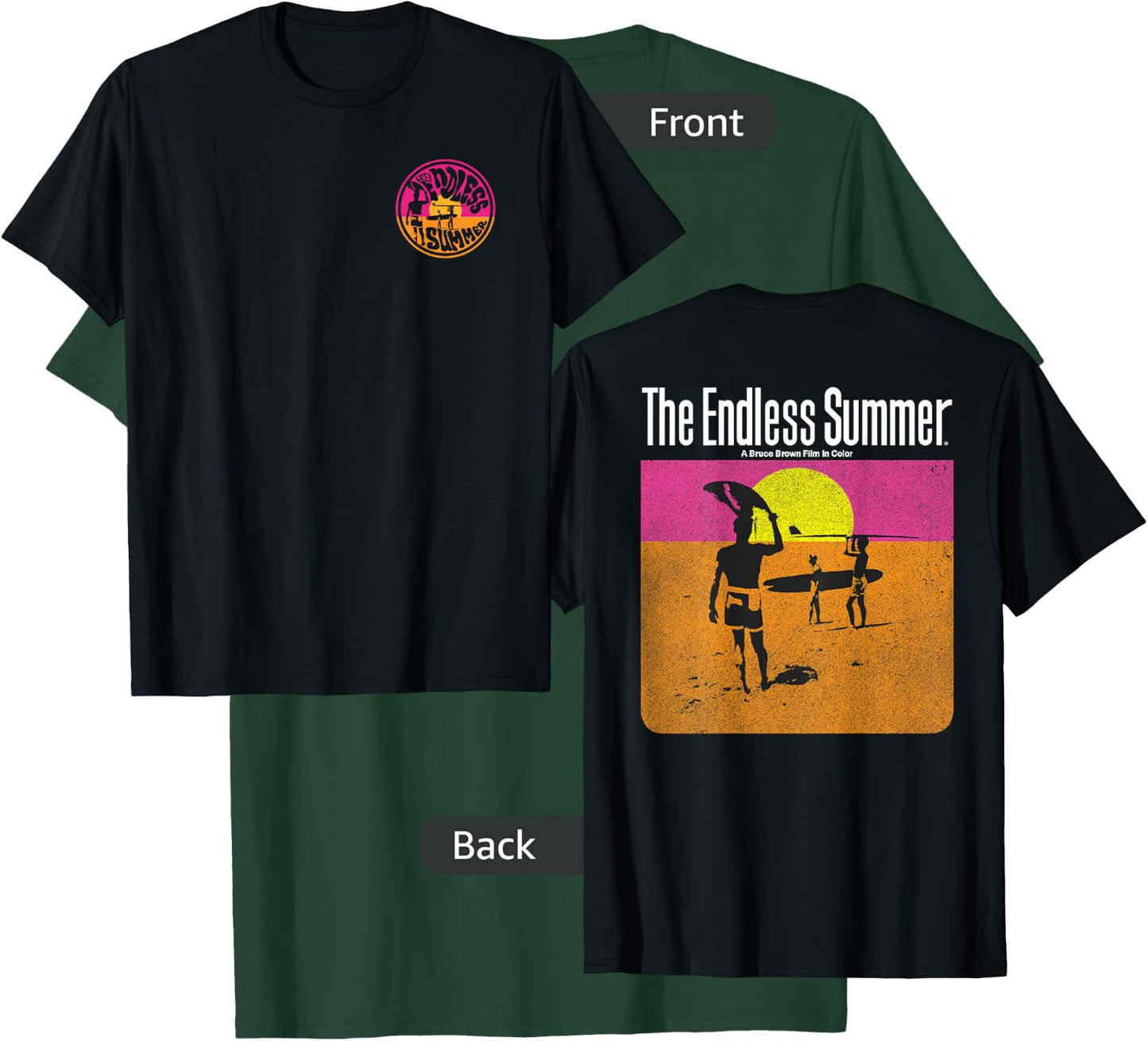 The Endless Summer 1966 Classic Surf Movie 60s Vintage Surf T-Shirt - T-Shirt | Forest