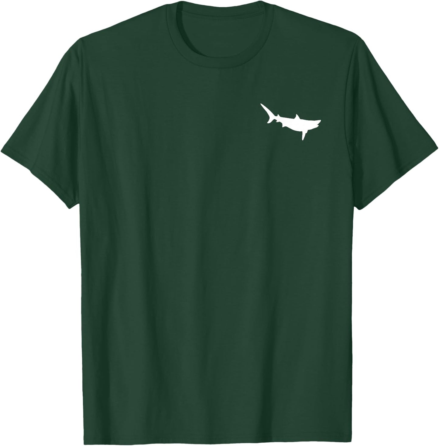Mako Shark Silhouette T-Shirt - T-Shirt | Forest