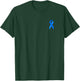 Blue Ribbon Diabetes Awareness Bow Kids Family T-Shirt - T-Shirt | Forest
