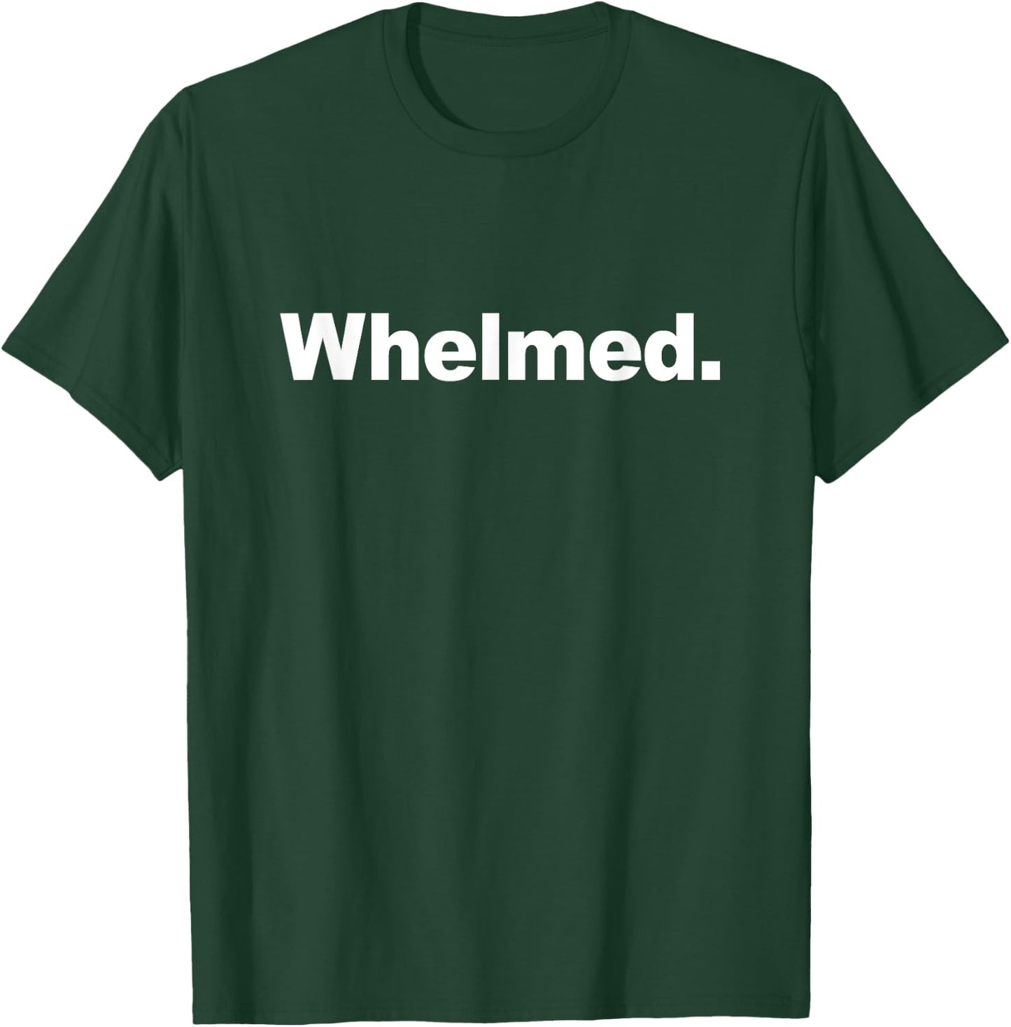 Sayers Is Whelmed - Women's Adults Black Classic Fit Short Sleeve - Size 6 (US) - Medium T-Shirt - T-Shirt | Forest