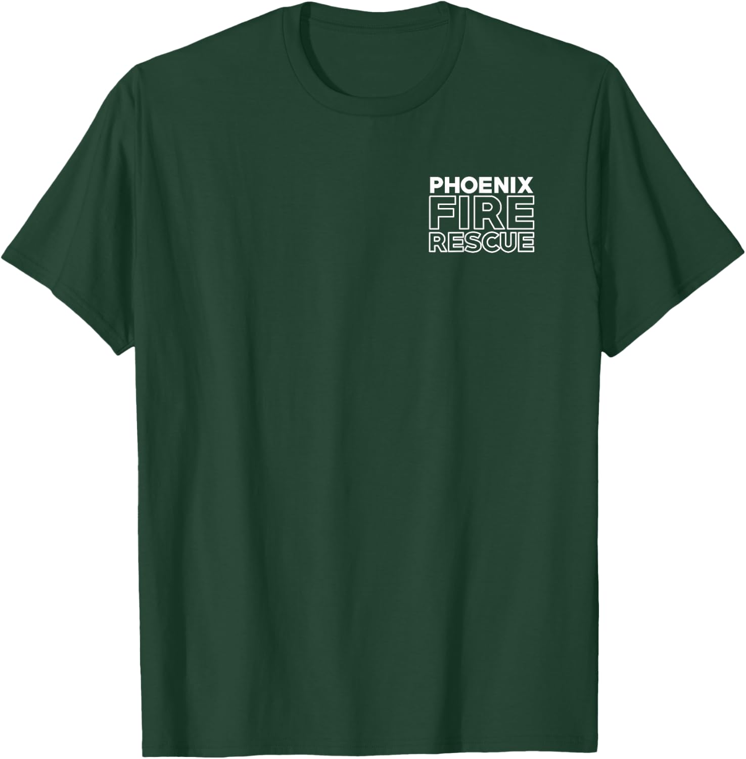 City of Phoenix Fire Rescue Arizona Firefighter T-Shirt - T-Shirt | Forest