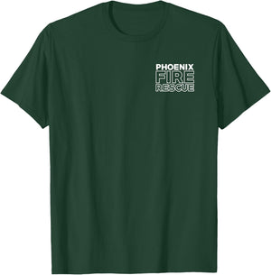 City of Phoenix Fire Rescue Arizona Firefighter T-Shirt - T-Shirt | Forest