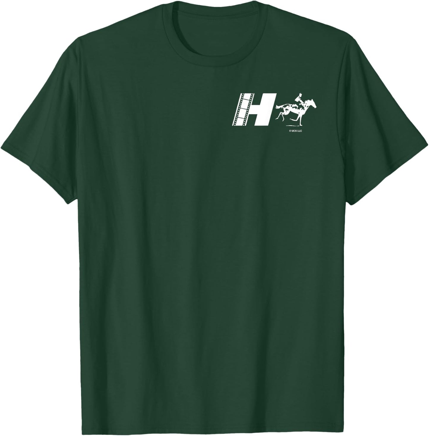Nope Movie Haywood's Hollywood Horses Front and Back V2 T-Shirt - T-Shirt | Forest