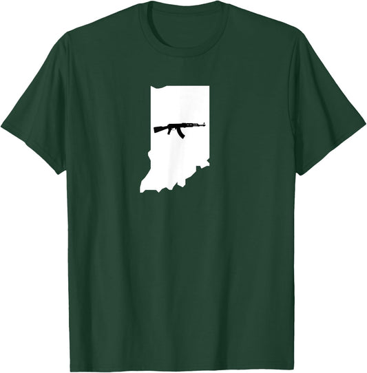 Indiana pro gun T-Shirt - T-Shirt | Forest
