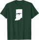 Indiana pro gun T-Shirt - T-Shirt | Forest