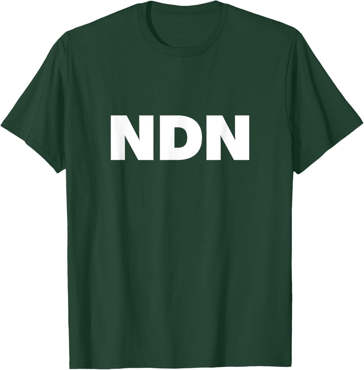 NDN Native American Indian Cool Design Native Funny Logo T-Shirt - T-Shirt | Forest