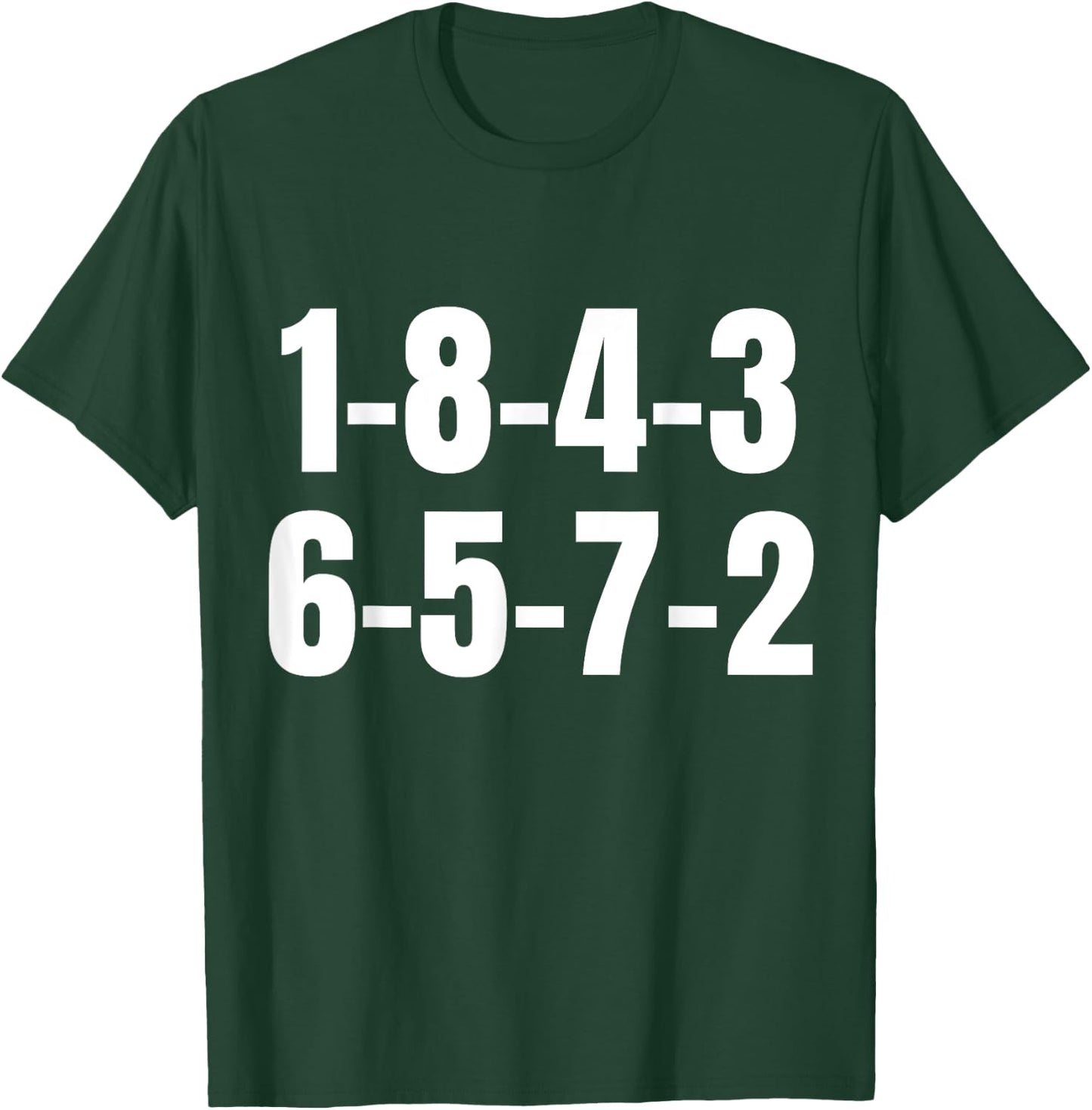 18436572 Firing Order Engine V8 Block Racing Mechanic T-Shirt - T-Shirt | Forest