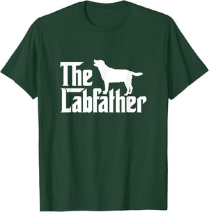 The Labfather Labrador Retriever Dog Dad Father's Day T-Shirt - T-Shirt | Forest