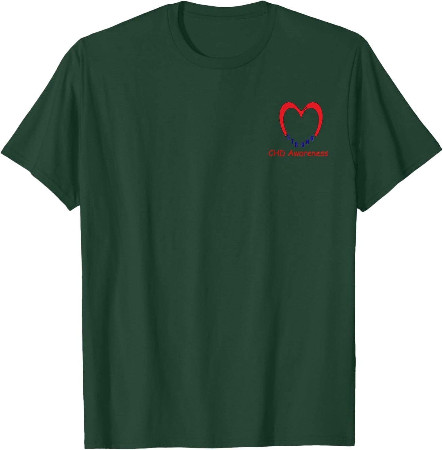 CHD Awareness T-Shirt - T-Shirt | Forest