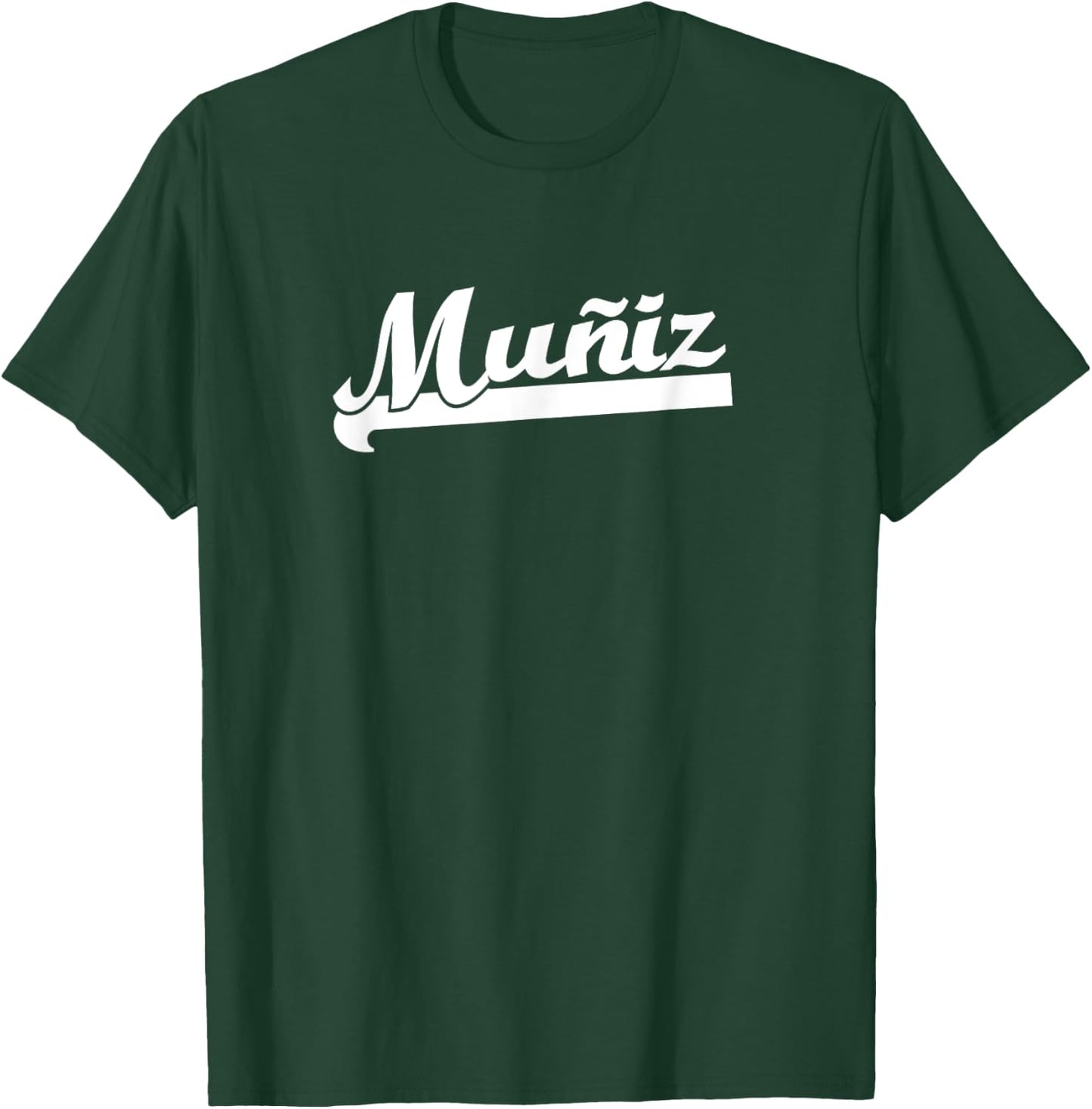 Muñiz Muniz Family Reunion Team Sports Last Name Surname T-Shirt - T-Shirt | Forest
