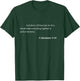 Bible Verse Colossians 3:14 Christian Jesus Psalm Scripture T-Shirt - T-Shirt | Forest