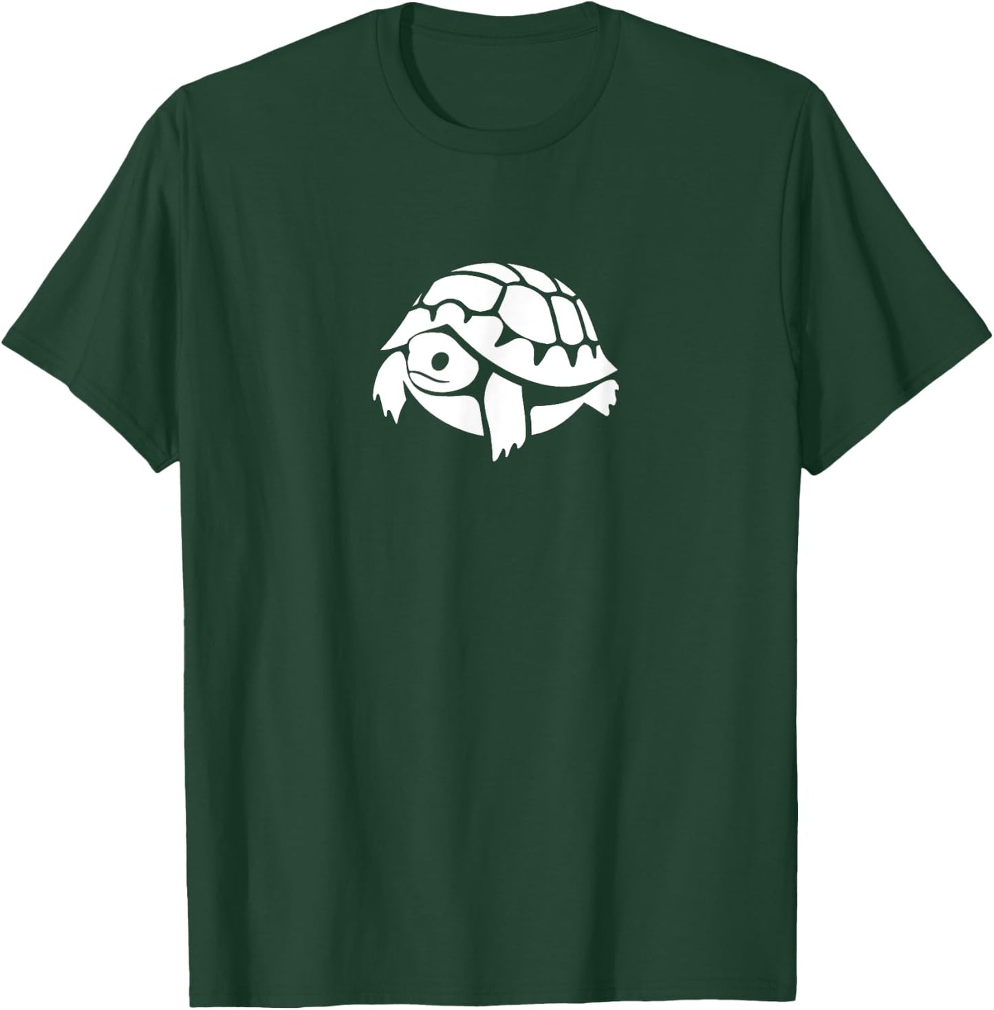 Cute Russian tortoise, stylized design for tortoise lovers T-Shirt - T-Shirt | Forest