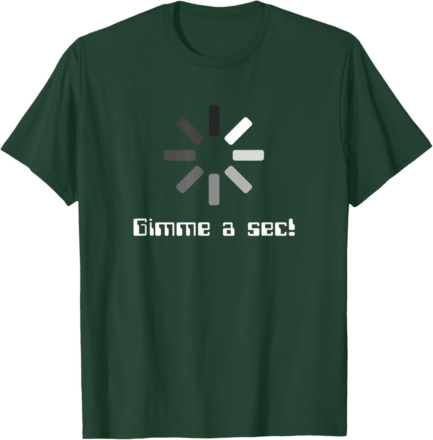 Throbber Icon Downloading Funny Computer Nerd T-Shirt - T-Shirt | Forest