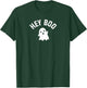 HEY BOO With Cute Ghost Illustration T-Shirt - T-Shirt | Forest