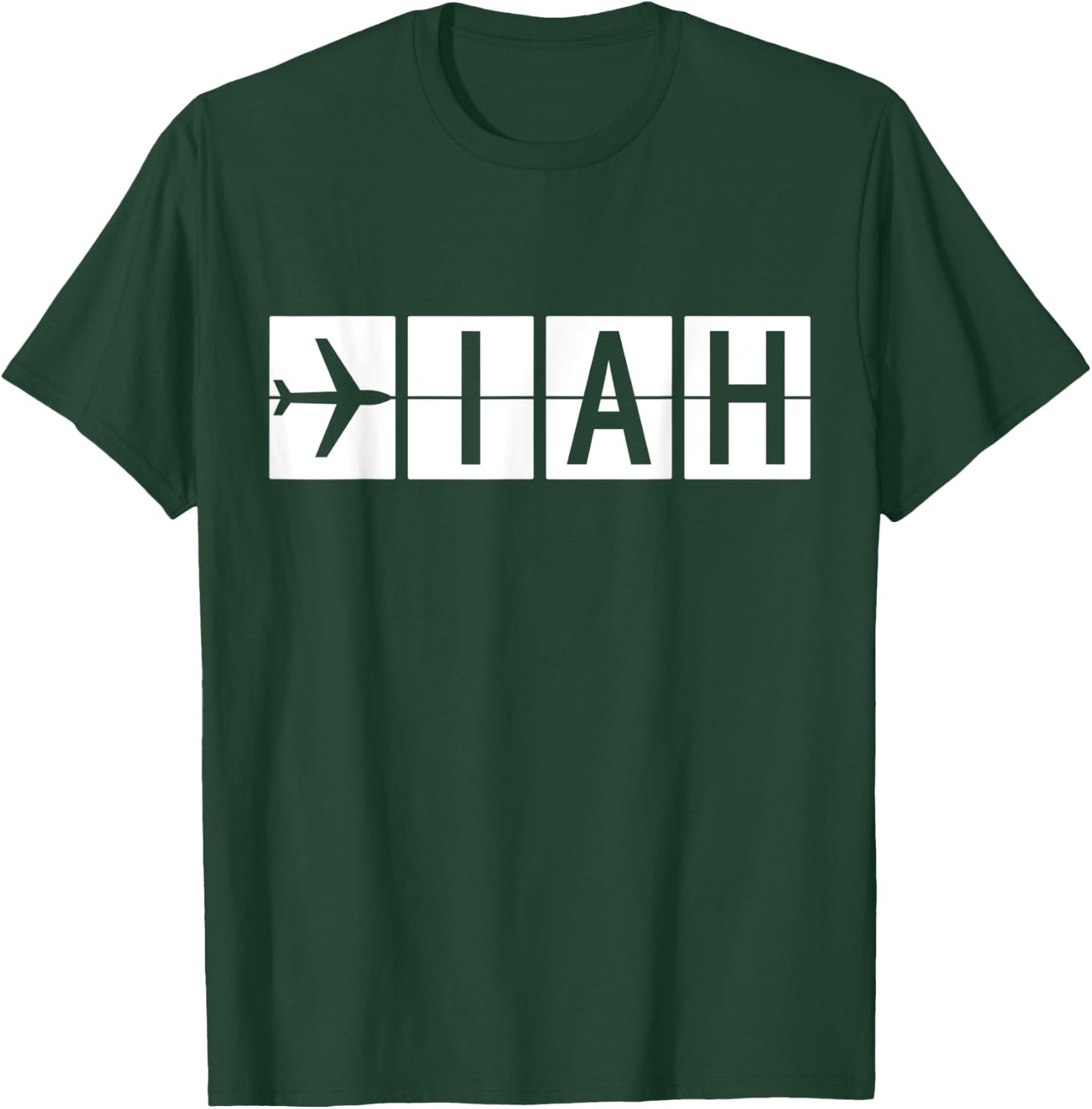 IAH Houston Texas Airport T-Shirt - T-Shirt | Forest