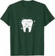 Cute Dental Hygienist Teeth Novelty T-Shirt - T-Shirt | Forest
