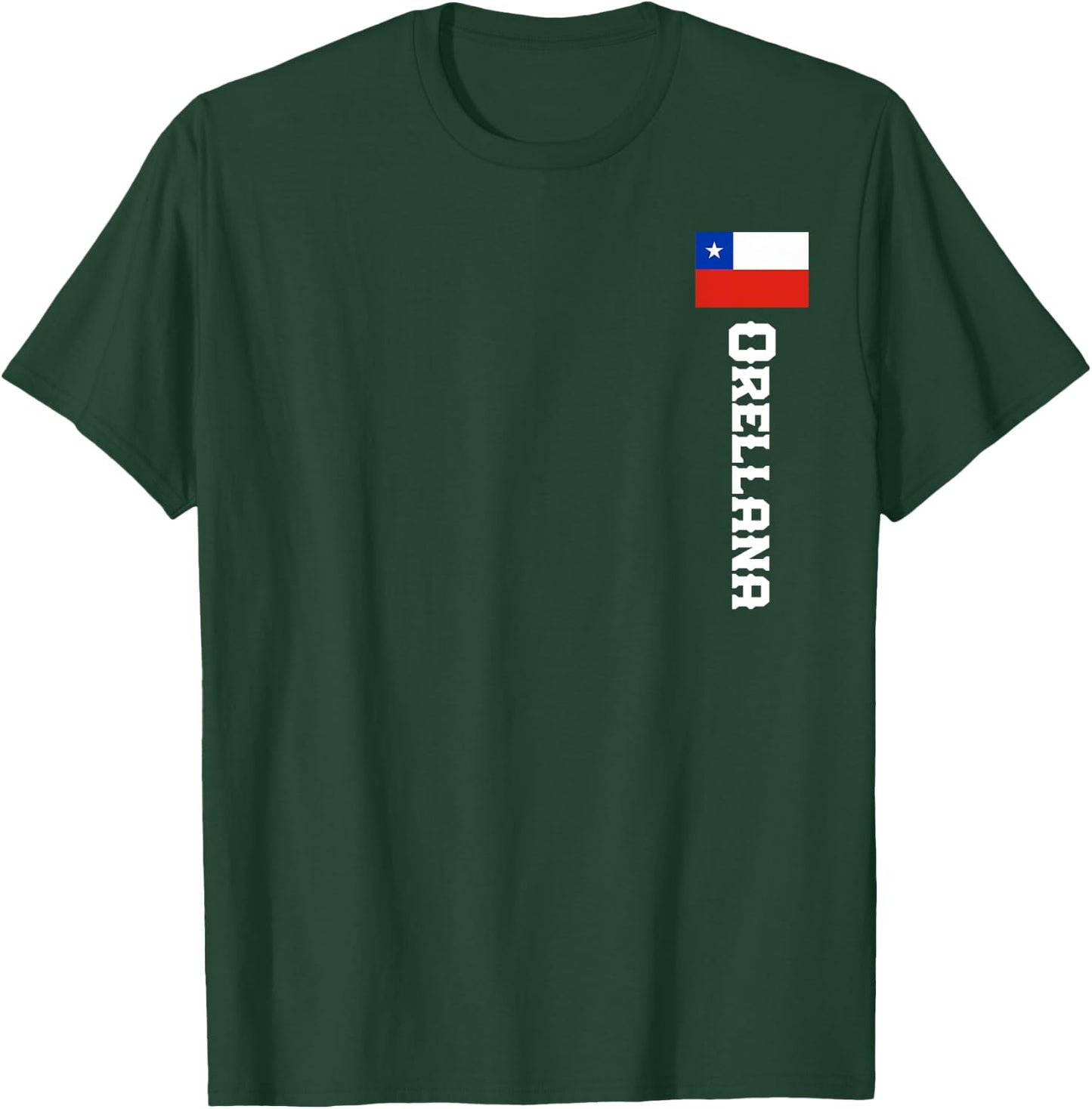 Orellana Last Name Chile Shirt , Women, Kids T-Shirt - T-Shirt | Forest
