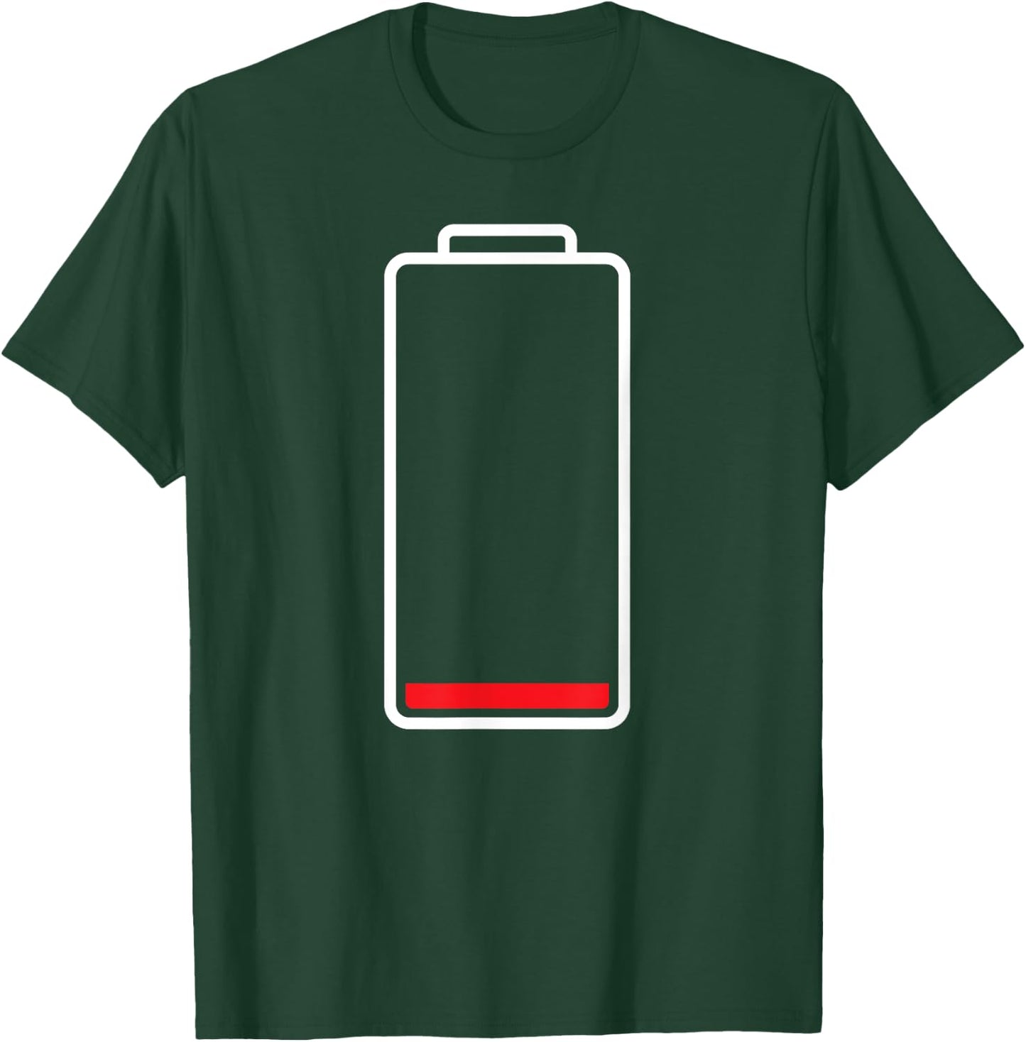 MATCHING SET low battery wifi couple costume halloween shirt T-Shirt - T-Shirt | Forest
