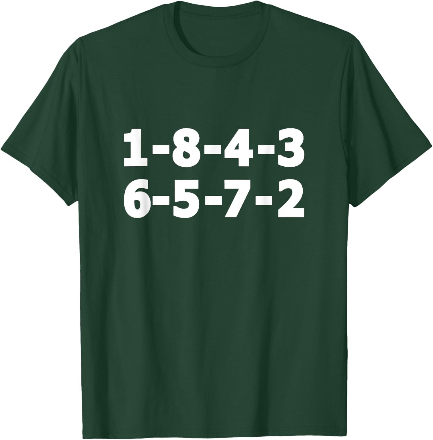 1-8-4-3-6-5-7-2 Firing Order Funny Offensive Rude T-Shirt - T-Shirt | Forest
