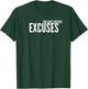 You Can't Deposit Excuses Grind Hard Motivational Success T-Shirt - T-Shirt | Forest
