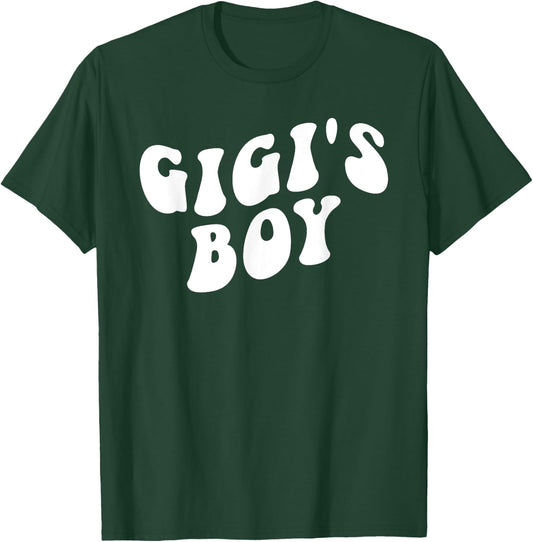 Gigi's Boy From Gigi To Grandson T-Shirt - T-Shirt | Forest