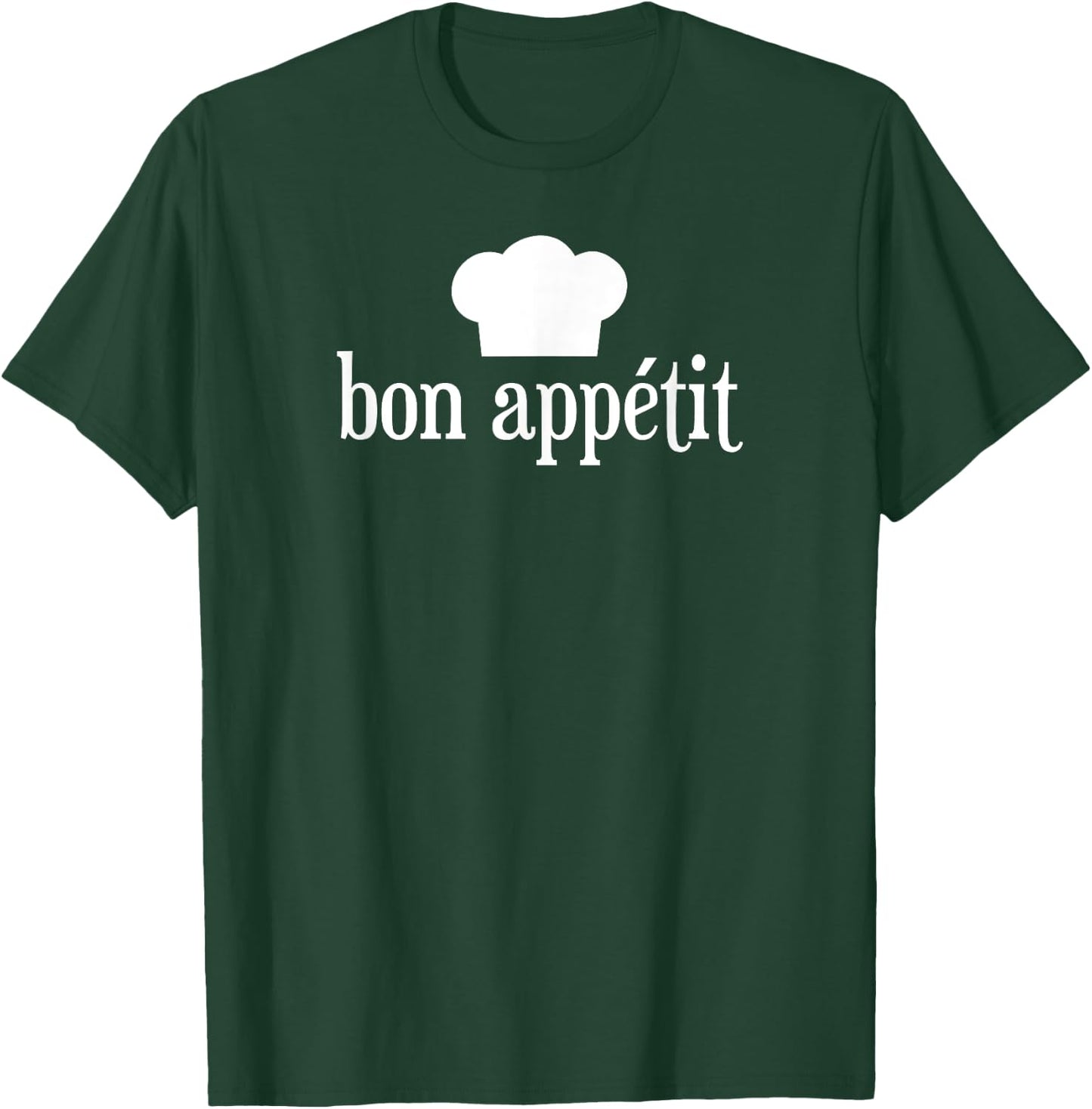 French Cooking Bon Appétit Chef T-Shirt - T-Shirt | Forest