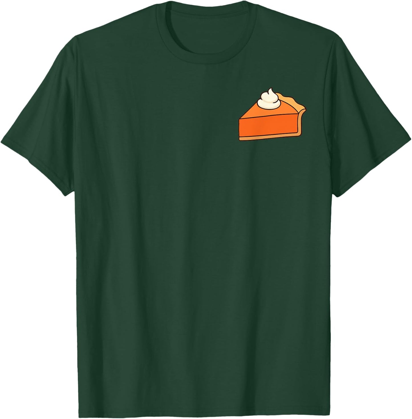Thanksgiving Pumpkin Pie Shirt Men Women Family Pumpkin Pie T-Shirt - T-Shirt | Forest