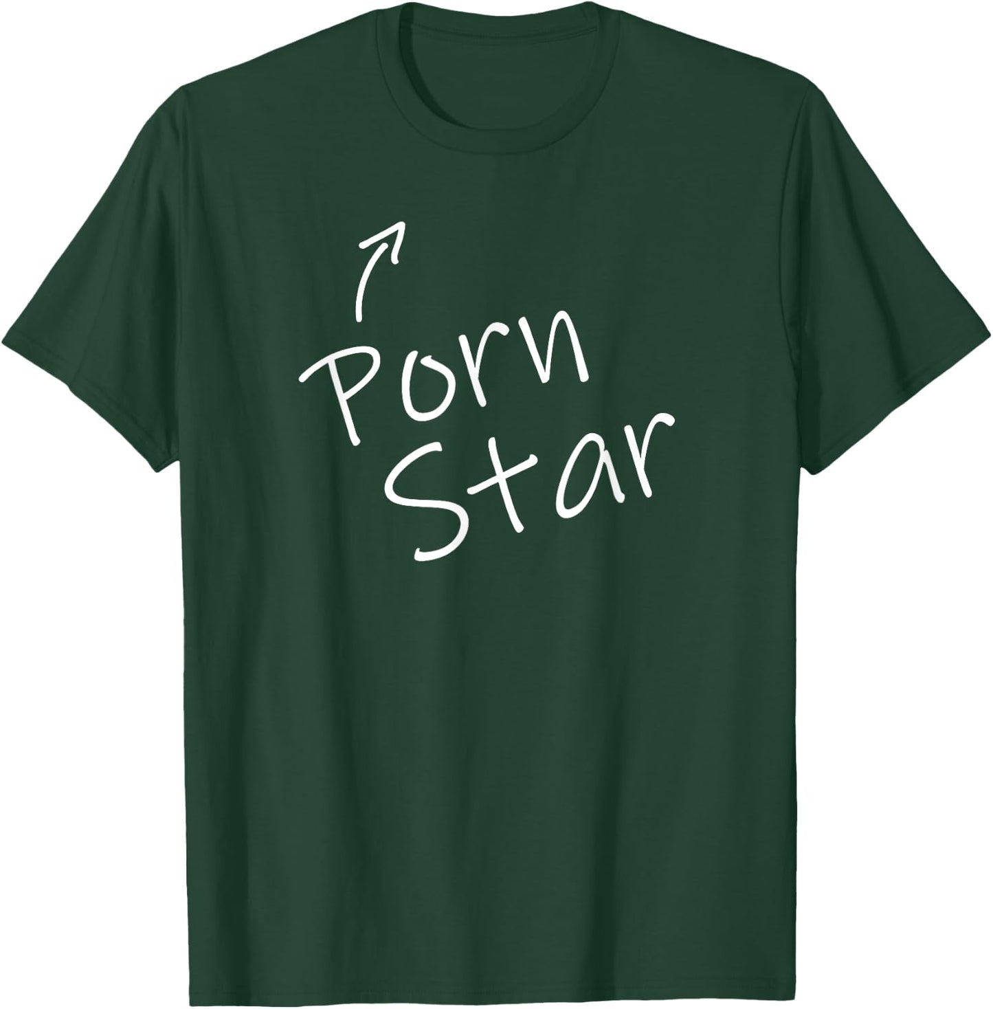 Porn Star Halloween Costume Funny Adult Humor Party T-Shirt - T-Shirt | Forest