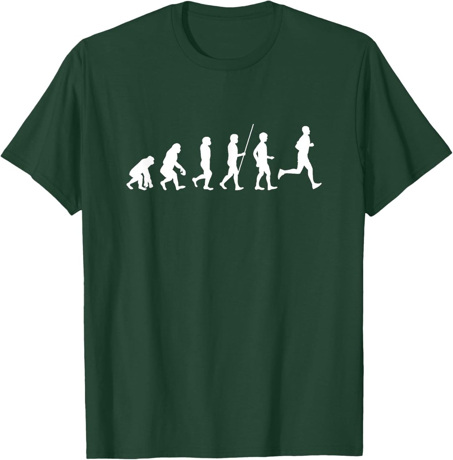 Running, racing, outdoor sports, motivation, workout training T-Shirt - T-Shirt | Forest