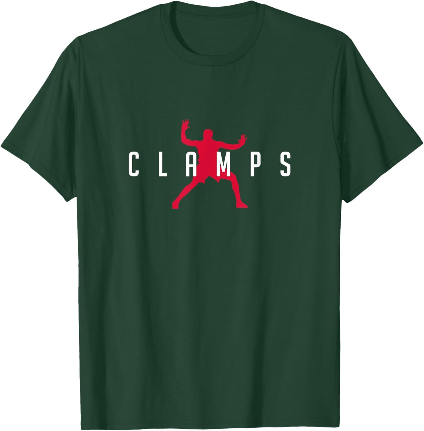 Clamps Basketball Defense - Defence T-Shirt - T-Shirt | Forest