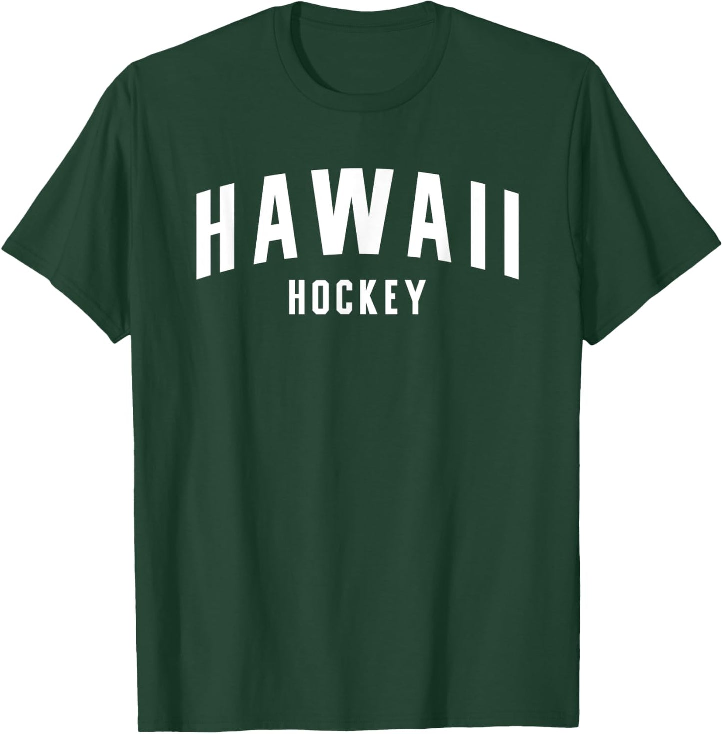 Hawaiian Local Sports State Hawaii Hockey T-Shirt - T-Shirt | Forest