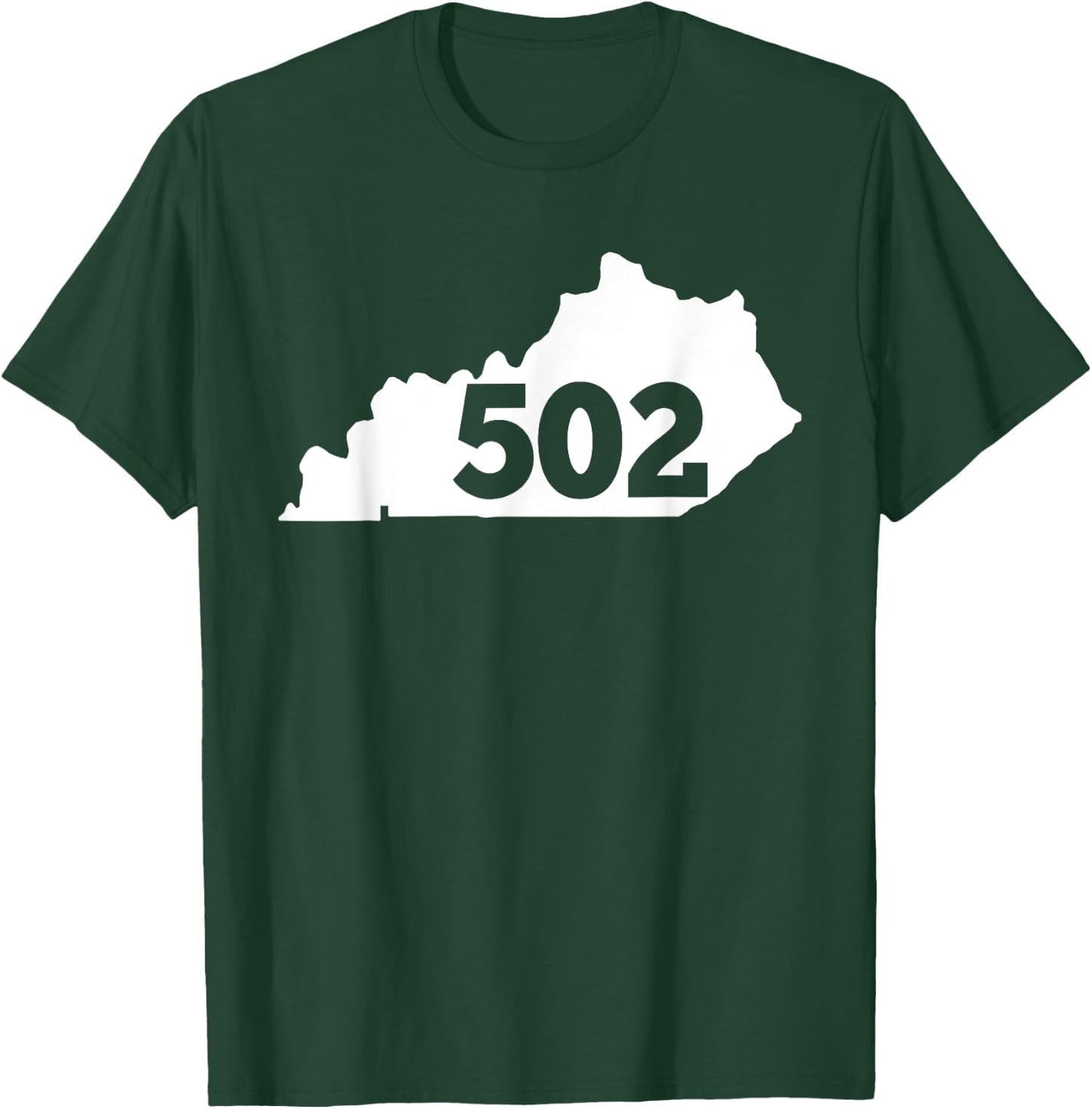 Kentucky 502 Area Code T-Shirt - T-Shirt | Forest