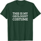 Geologist Costume Halloween T-Shirt - T-Shirt | Forest