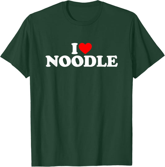 I Love Noodle T-Shirt - T-Shirt | Forest