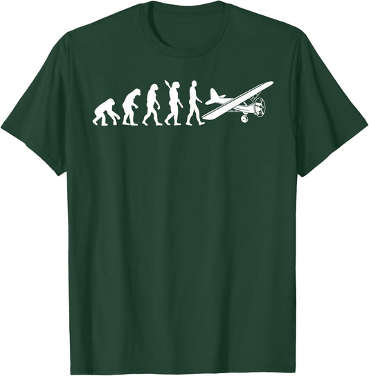 Funny Pilot Women Aircraft Airplane Plane Aviation T-Shirt - T-Shirt | Forest