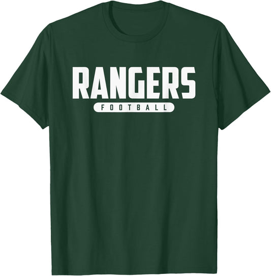 Redwood Rangers Football T-Shirt - T-Shirt | Forest