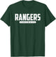 Redwood Rangers Football T-Shirt - T-Shirt | Forest