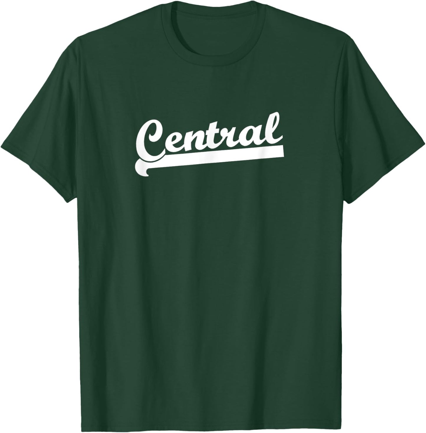 CENTRAL Sports Team Name Style T-Shirt - T-Shirt | Forest