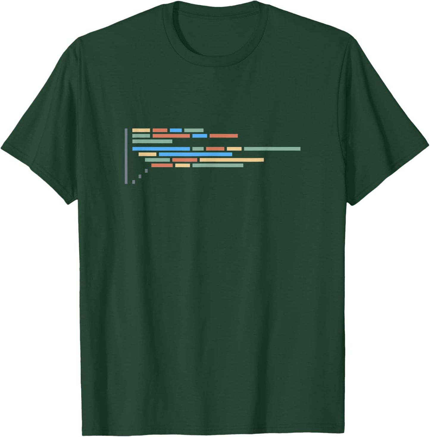 Code Block Theme T-Shirt - T-Shirt | Forest