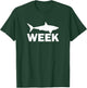Week of Shark Funny Sharks Great Discovery Time T-Shirt - T-Shirt | Forest