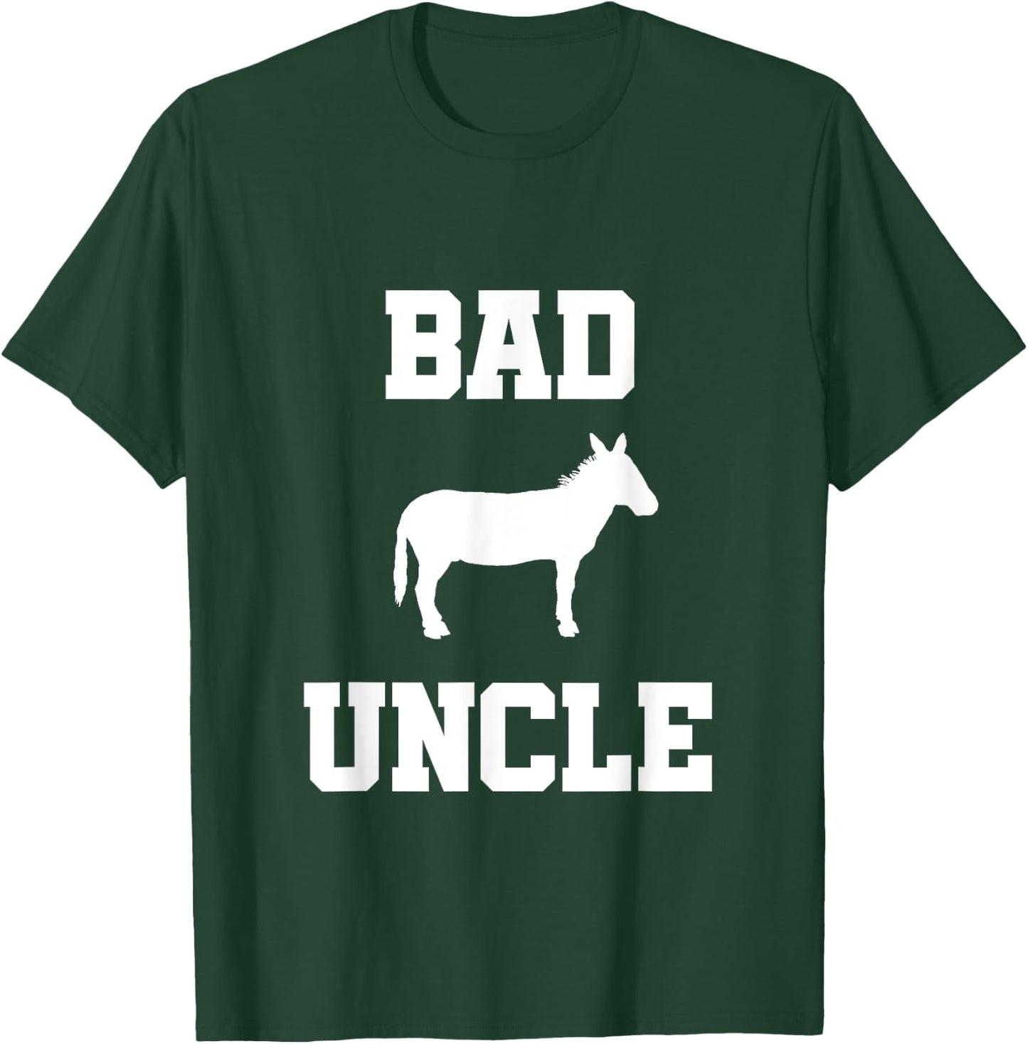Bad ass Uncle funny Uncle gift T-Shirt - T-Shirt | Forest