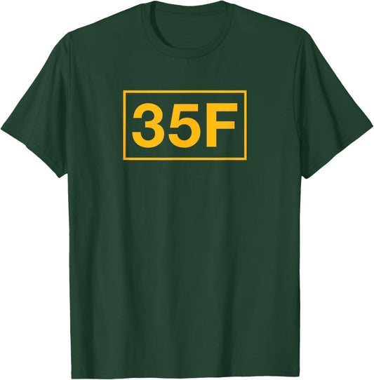 35F Intelligence Analyst T-Shirt - T-Shirt | Forest