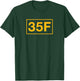 35F Intelligence Analyst T-Shirt - T-Shirt | Forest