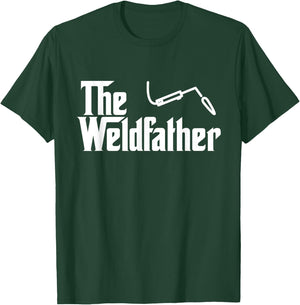 The Weld Father Funny Welding Welder T Shirt Gift T-Shirt - T-Shirt | Forest